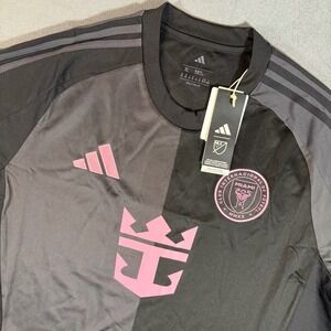 Inter Miami CF Lionel Messi adidas‎ Black '25 The Fortitude Kit Jersey X-Large